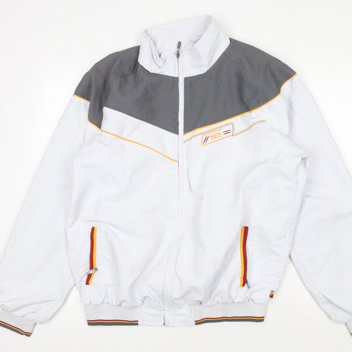 GSSTORE Unisex White Track Jacket 2XL Full Zip