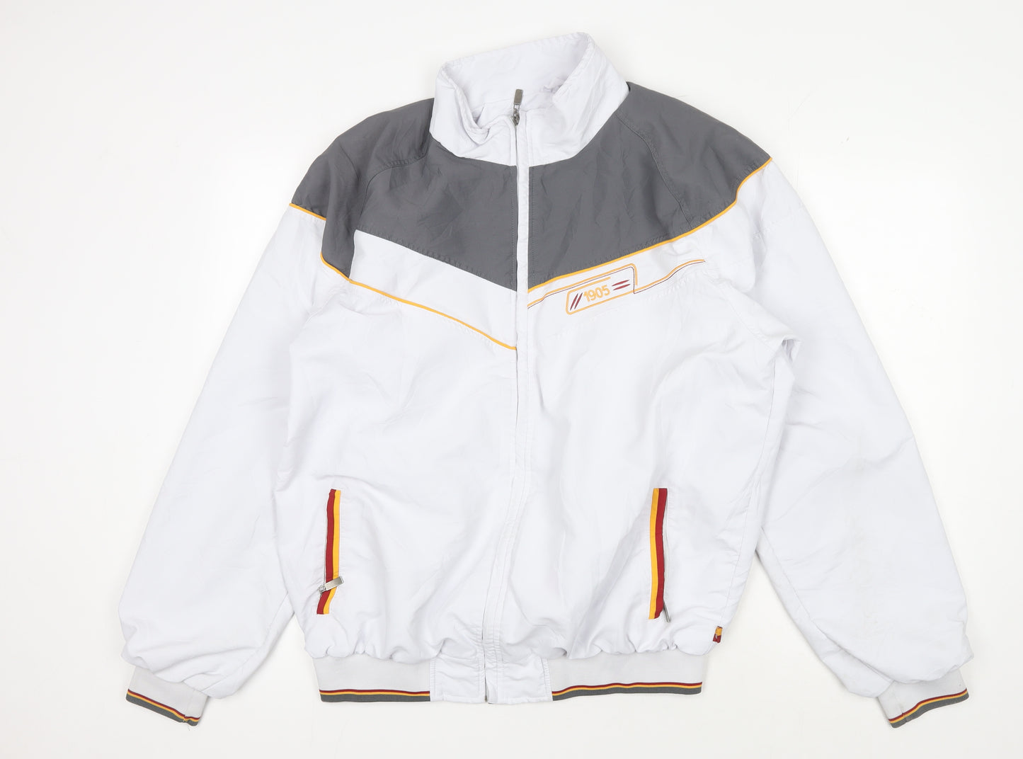 GSSTORE Unisex White Track Jacket 2XL Full Zip