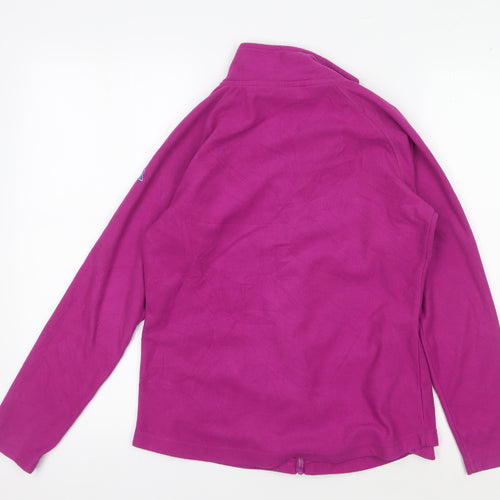 Craghoppers Girls Purple Fleece Full Zip Sweatshirt 15 Years