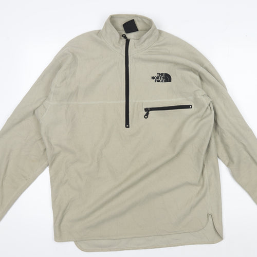 The North Face Men’s Beige Pullover Sweatshirt M