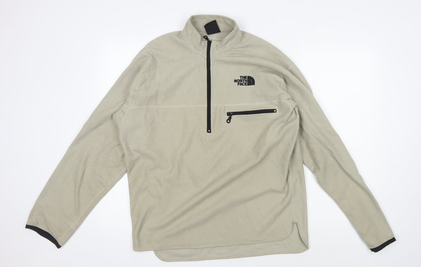 The North Face Men’s Beige Pullover Sweatshirt M