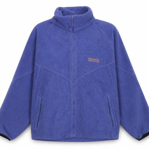 Regatta Women's Blue Fleece Zip-Up Jacket Size 12