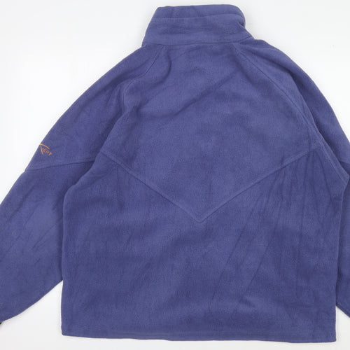 Regatta Women's Blue Fleece Zip-Up Jacket Size 12