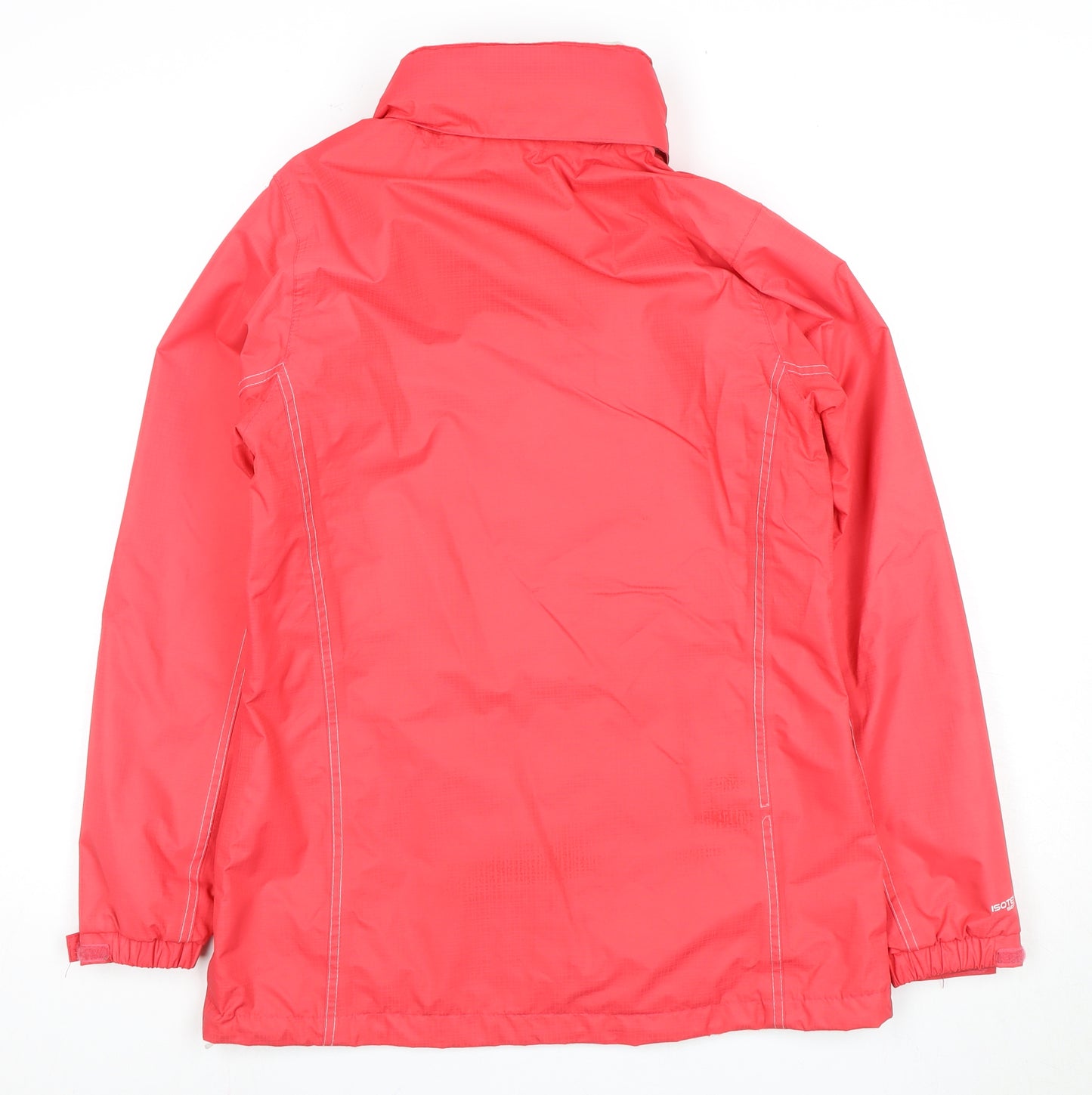 Regatta Women's Red Waterproof Hooded Rain Coat Size 10