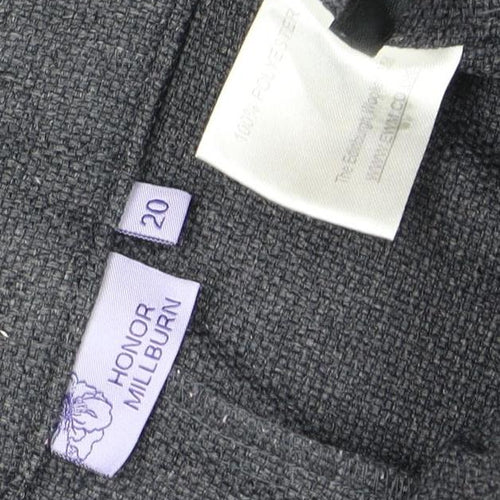 Honor Millburn Women's Grey Trousers Size 20