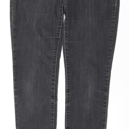Guess Women's Black Skinny Jeans Size 8 Stretch Rhinestone