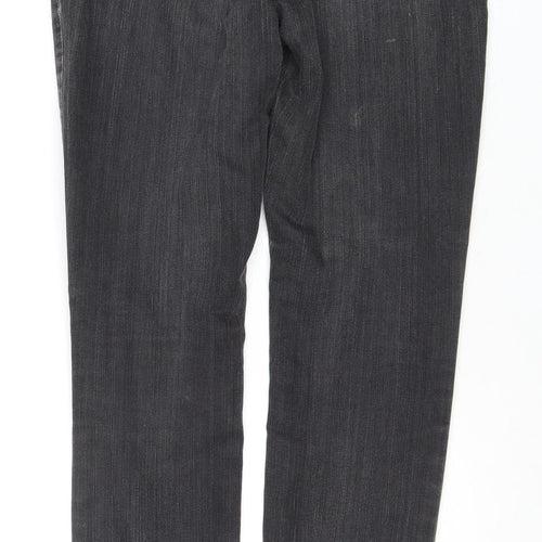 Guess Women's Black Skinny Jeans Size 8 Stretch Rhinestone