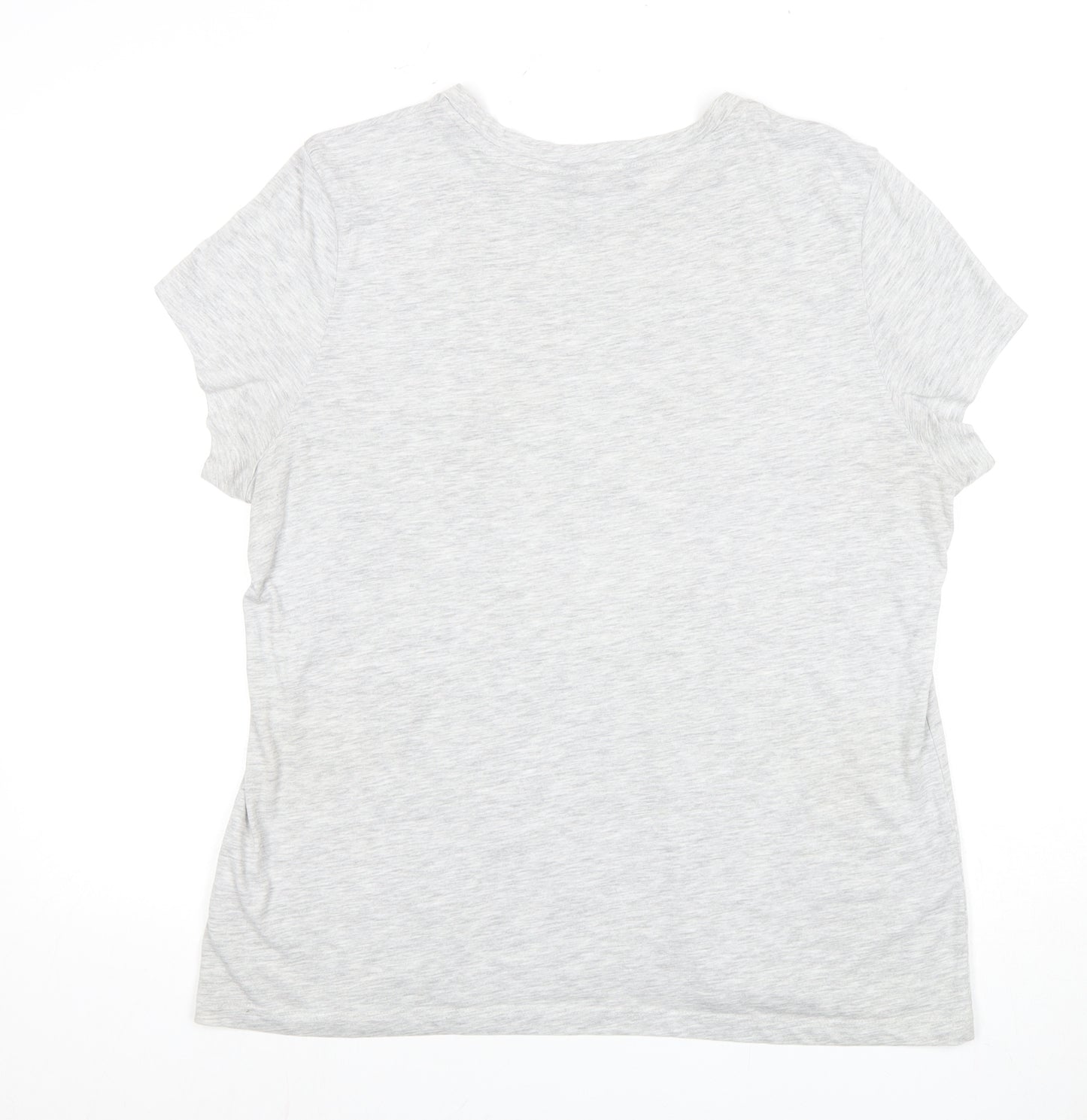Lipsy London Women’s Grey Sequin T-Shirt, UK 16