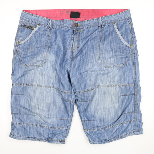 Duke London Unisex Blue 3XL Utility Denim Shorts