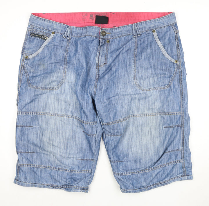 Duke London Unisex Blue 3XL Utility Denim Shorts