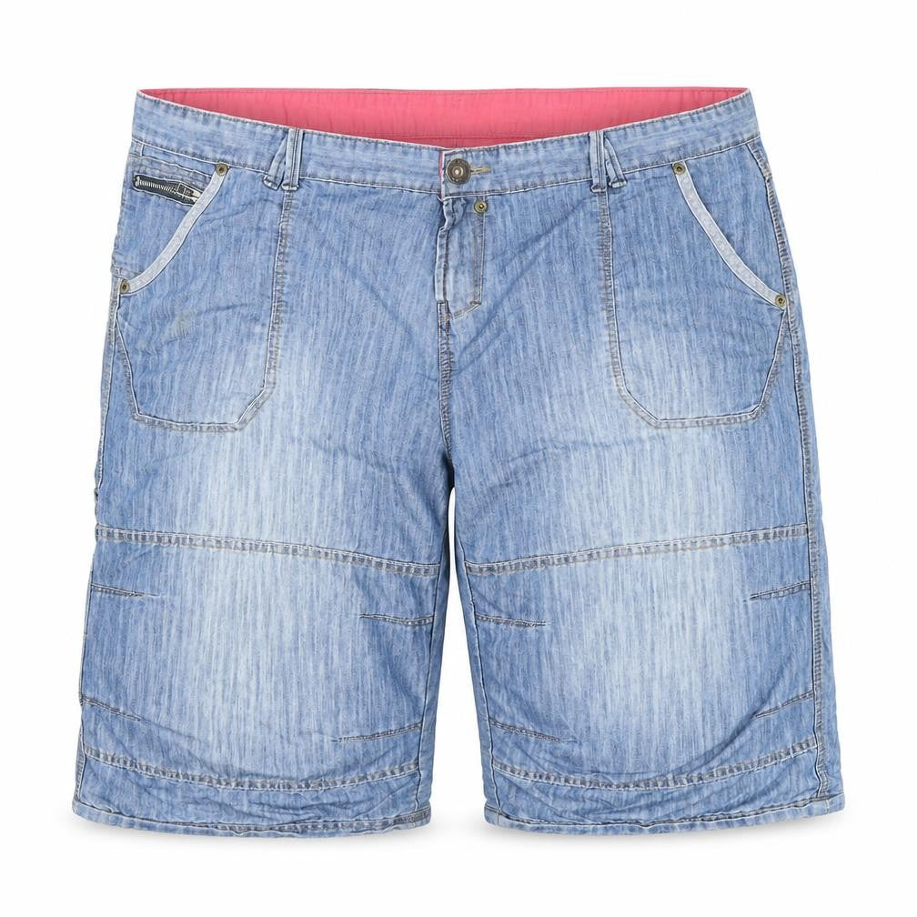 Duke London Unisex Blue 3XL Utility Denim Shorts