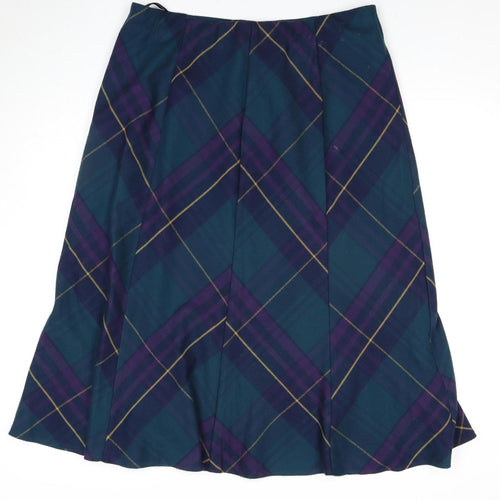 The Edinburgh Woollen Mill Women's Multicoloured Plaid Skirt