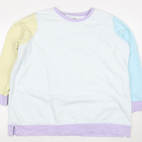 Lands' End Women's Multicoloured Pullover Sweatshirt Size 2