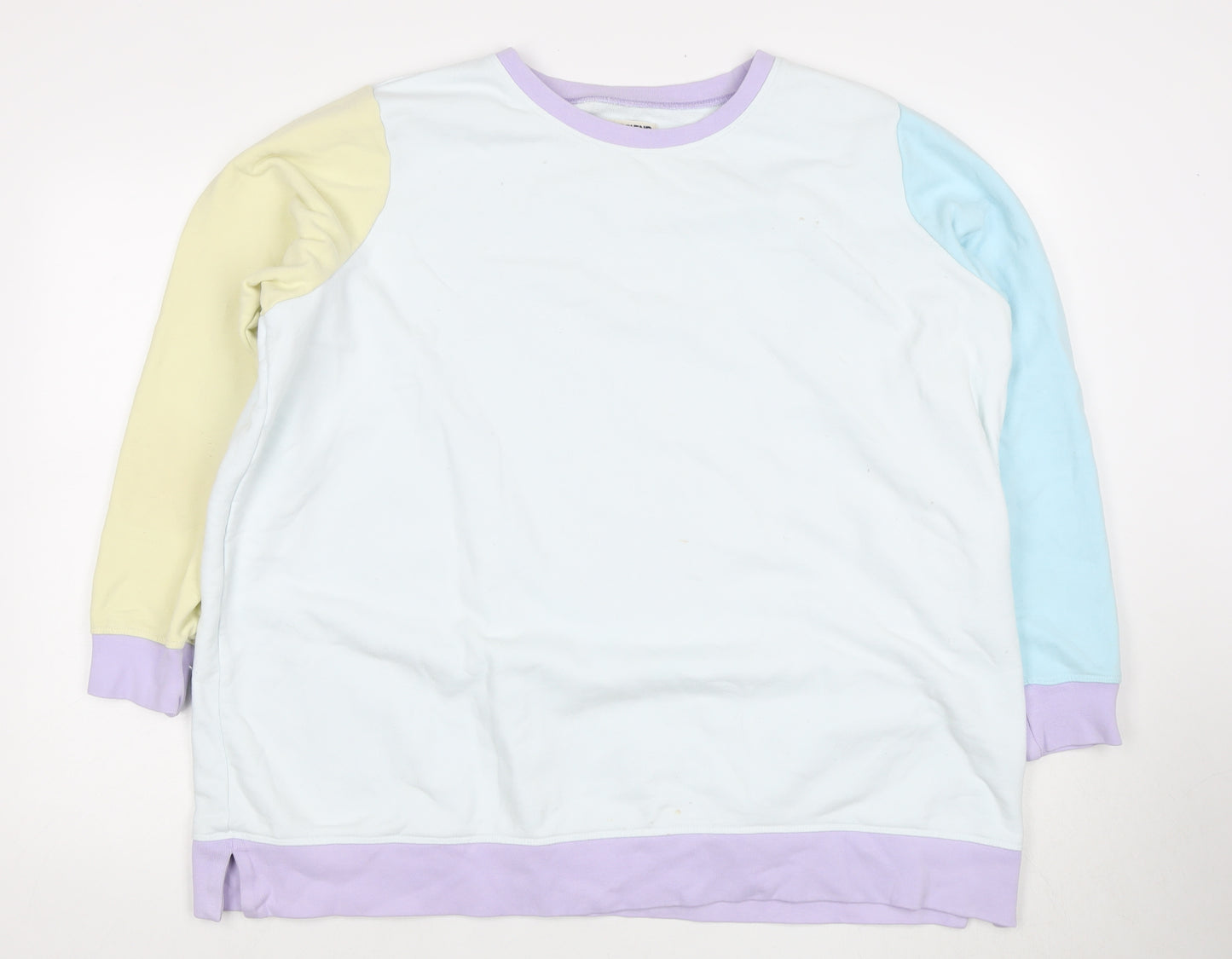 Lands' End Women's Multicoloured Pullover Sweatshirt Size 2