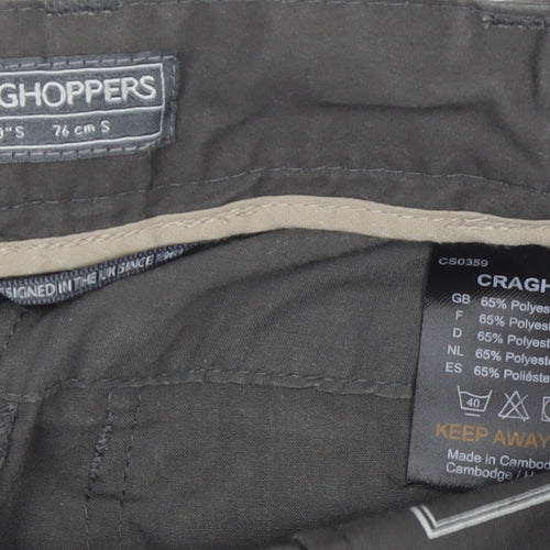 Craghoppers Men's Black Cargo Trousers S