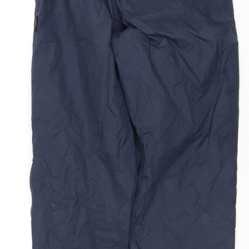 Wynnster Unisex Blue Rain Trousers Size 12 Waterproof
