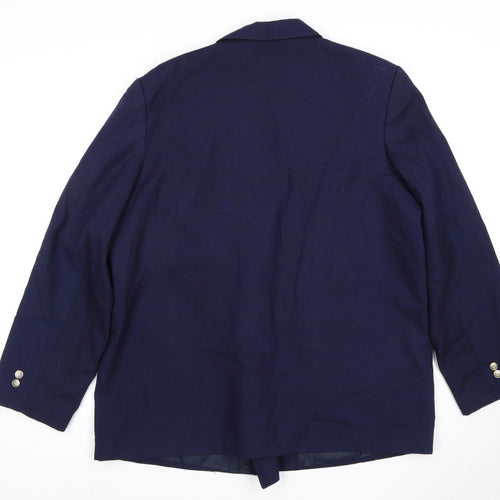 Edinburgh Women's Blue Blazer, Size 20, Classic Style