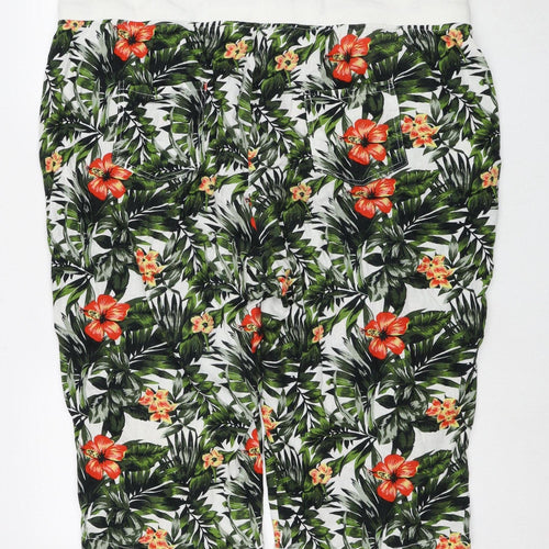 CAPSULE Women's Multicoloured Floral Shorts, Size 24