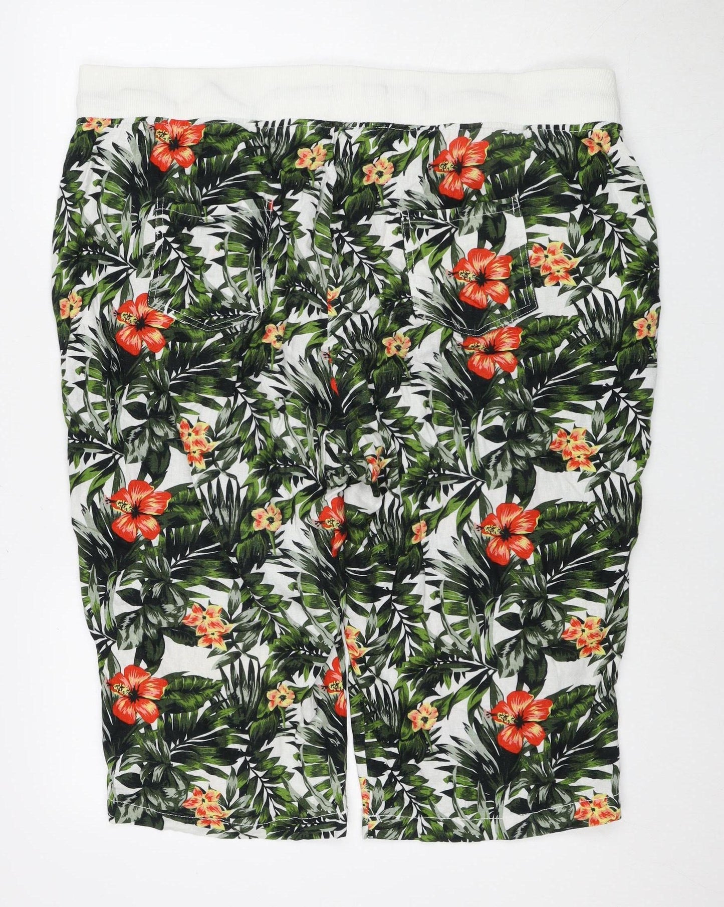 CAPSULE Women's Multicoloured Floral Shorts, Size 24