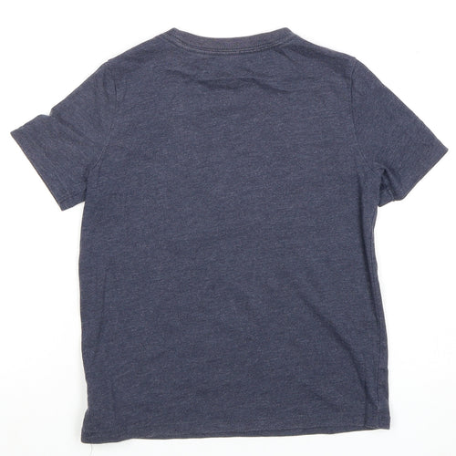 GAP Boys' Blue Captain America T-Shirt 6-7 Years