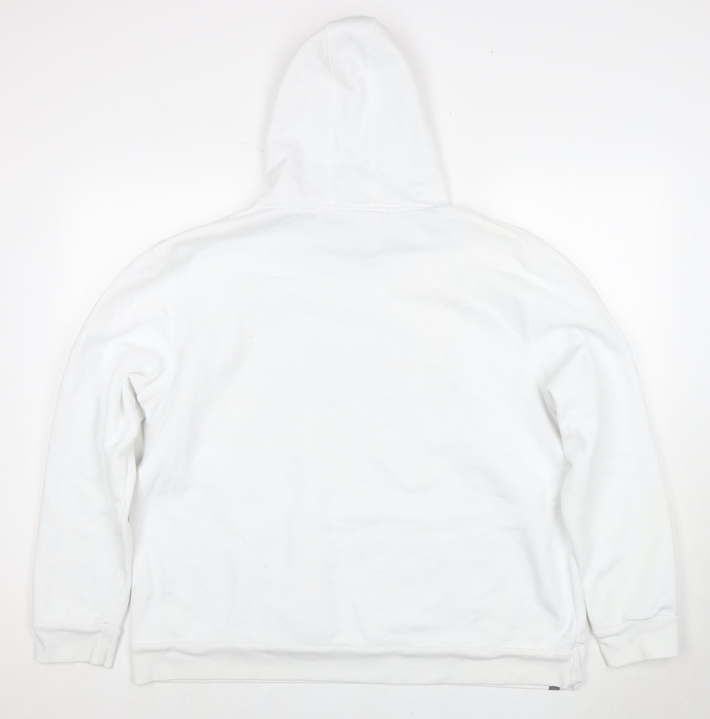 Blue Water White Womens Floral Pullover Hoodie Size 20
