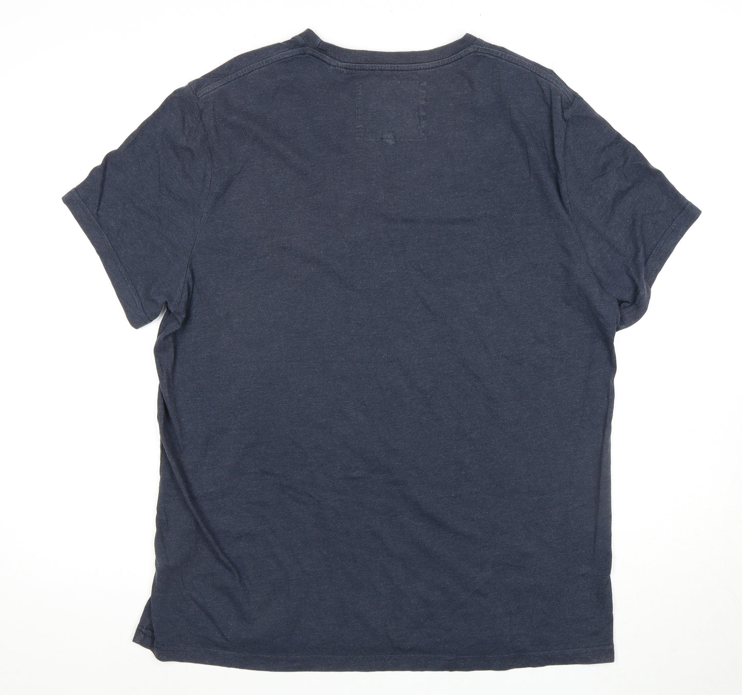 Jack Wills Men's Blue XL T-Shirt with Logo