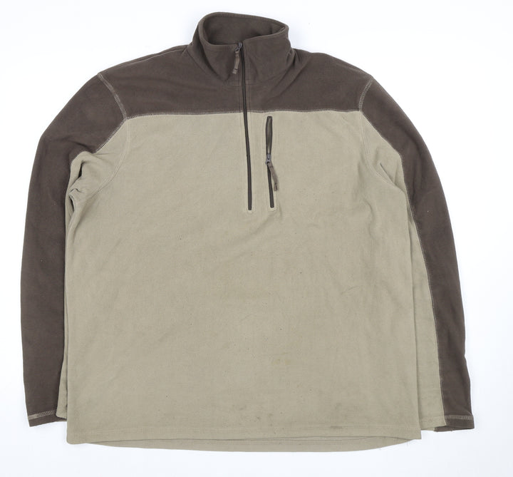 Mountain Warehouse Men's Brown Pullover Sweatshirt L