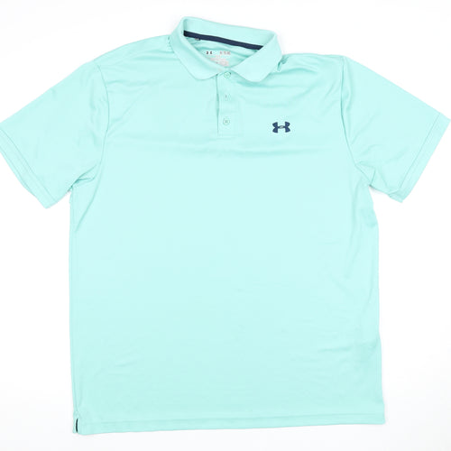 Under Armour Unisex Green XL Polo Shirt