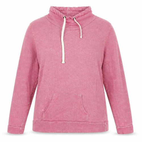 Mountain Warehouse Women’s Pink Knit Pullover Sweatshirt, Size 16