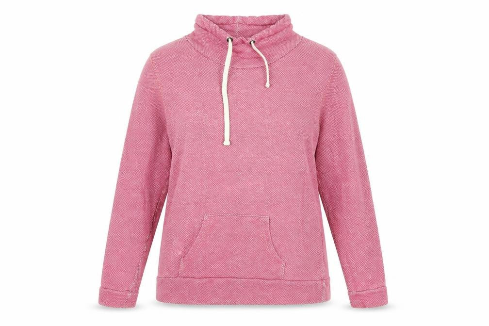 Mountain Warehouse Women’s Pink Knit Pullover Sweatshirt, Size 16