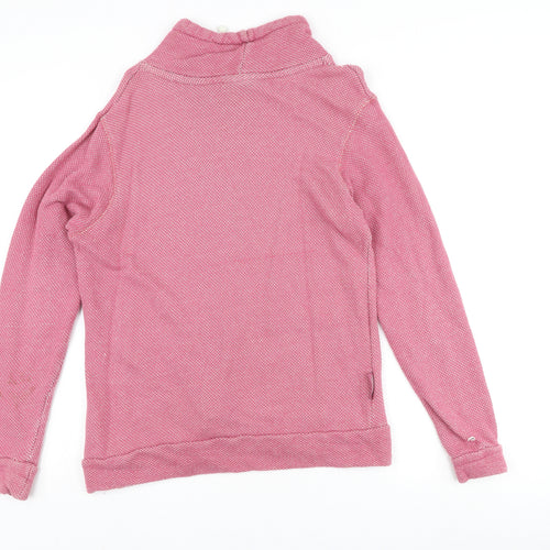 Mountain Warehouse Women’s Pink Knit Pullover Sweatshirt, Size 16