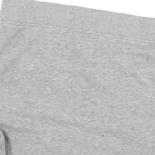 Jack & Jones Boys Grey Blue Pullover Logo Hoodie Size 24