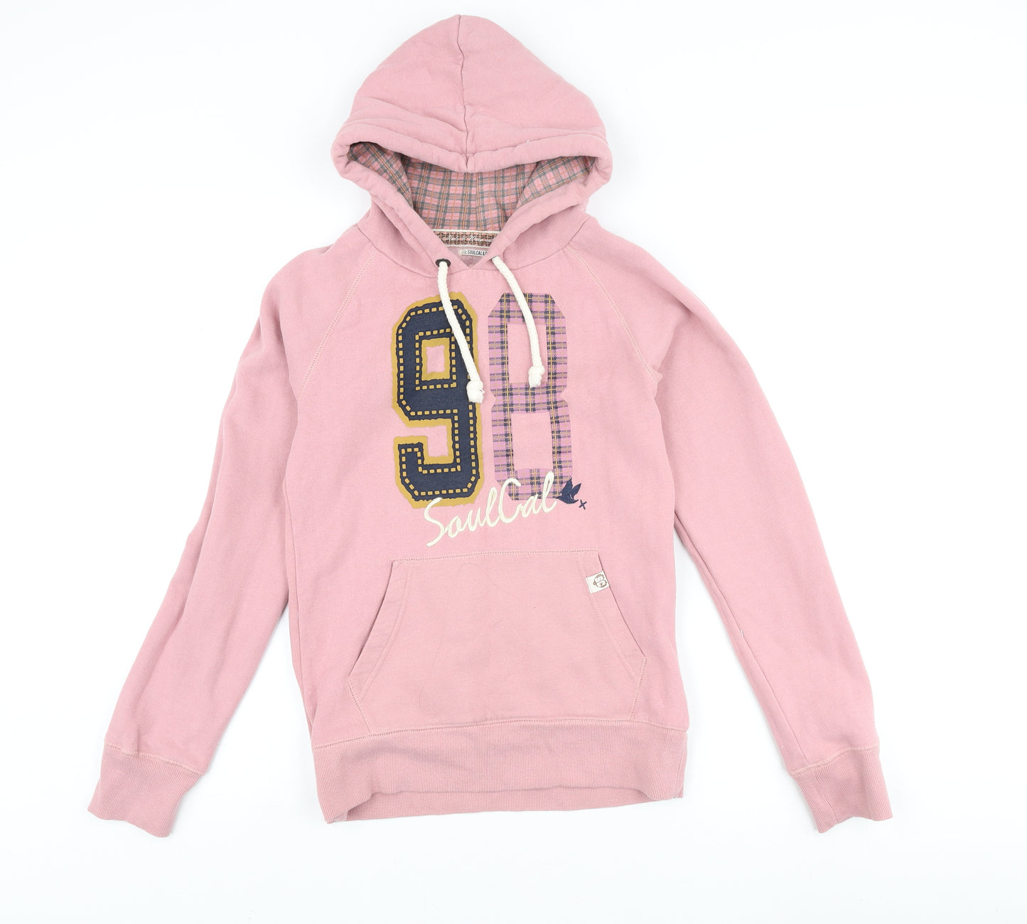 SoulCal & Co Women’s Pink Pullover Hoodie, Size S