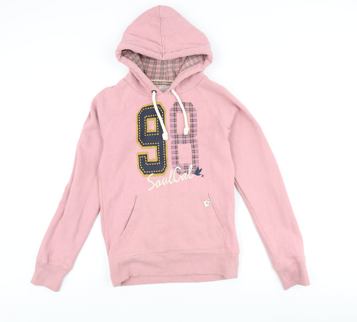 SoulCal & Co Women’s Pink Pullover Hoodie, Size S