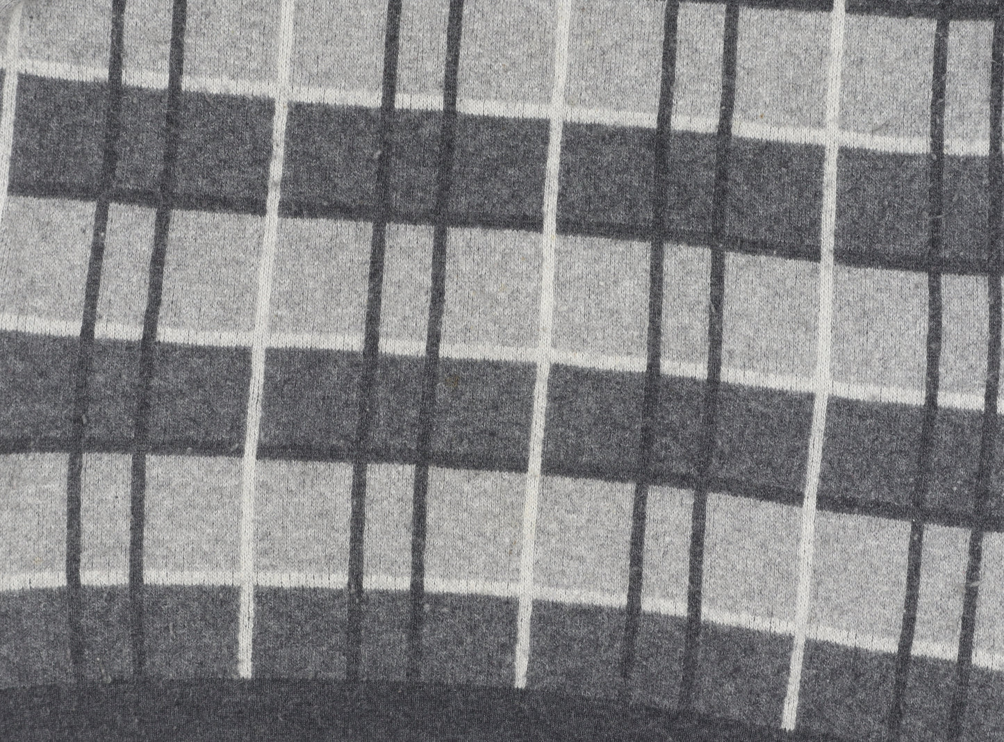 Viyella Women's Grey Check Pullover Jumper XL