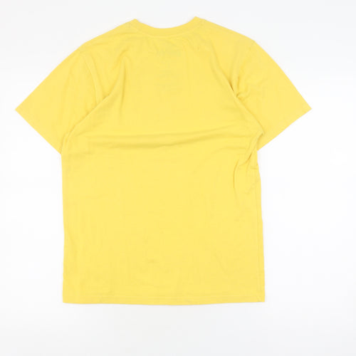 Harry Potter Yellow S T-Shirt Men Quidditch Wizardry