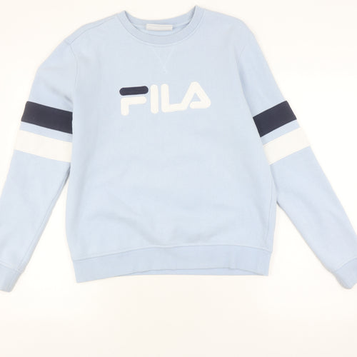 Fila Blue Unisex Adults Pullover Sweatshirt M