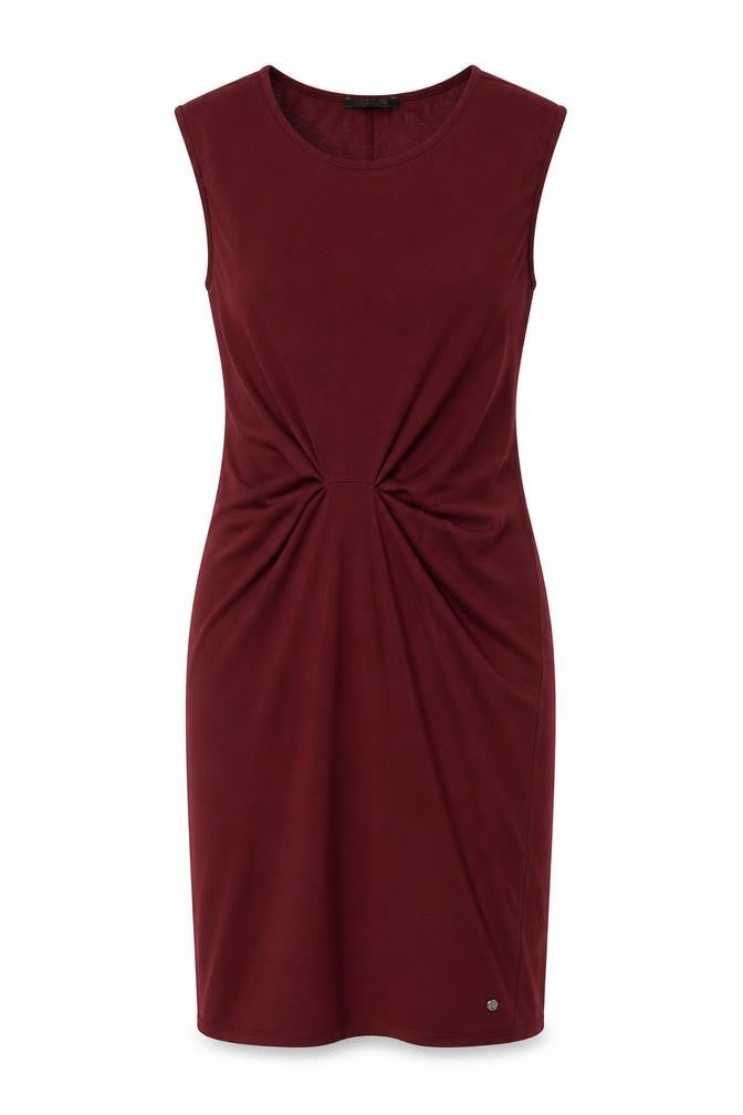 Front view of Firetrap Red Sleeveless Women's Dress -, size S