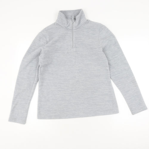 Mountain Warehouse Women's Grey Full Zip Sweatshirt UK 10