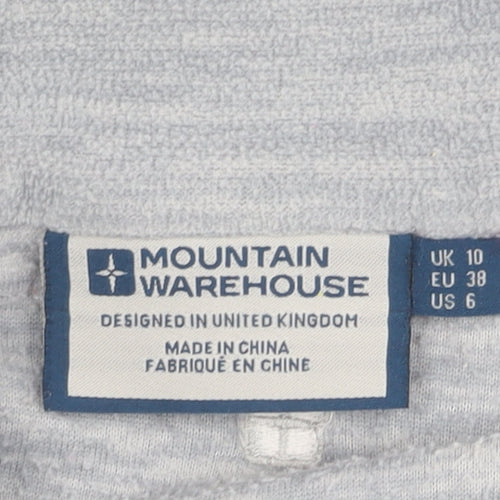 Mountain Warehouse Women's Grey Full Zip Sweatshirt UK 10