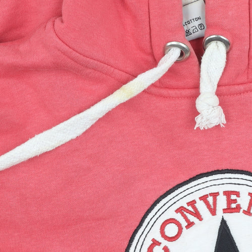 Converse Unisex Pink S Pullover Hoodie