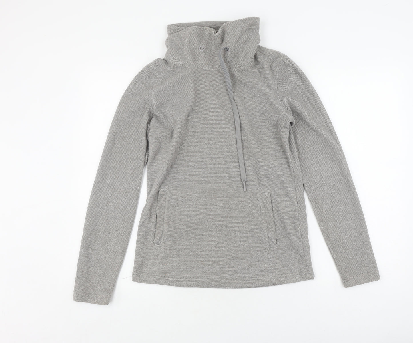 Mountain Warehouse Women's Grey High Neck Pullover Sweatshirt
