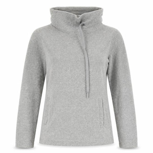 Mountain Warehouse Women's Grey High Neck Pullover Sweatshirt