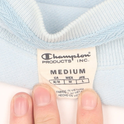 Champion Women's Blue Pullover Sweatshirt M