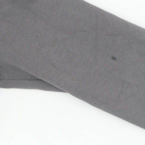 Puma Boys Grey Pullover Hoodie, Size M, Logo Accent
