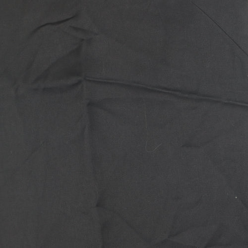 Massimo Dutti Women's Black Sheath Dress Size 14