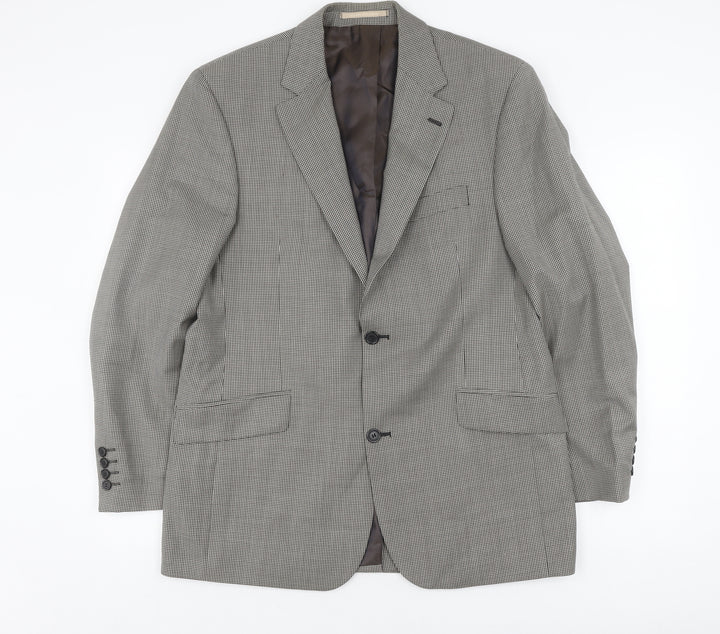 Daniel Hechter Grey Blazer, Men's, Size 40R