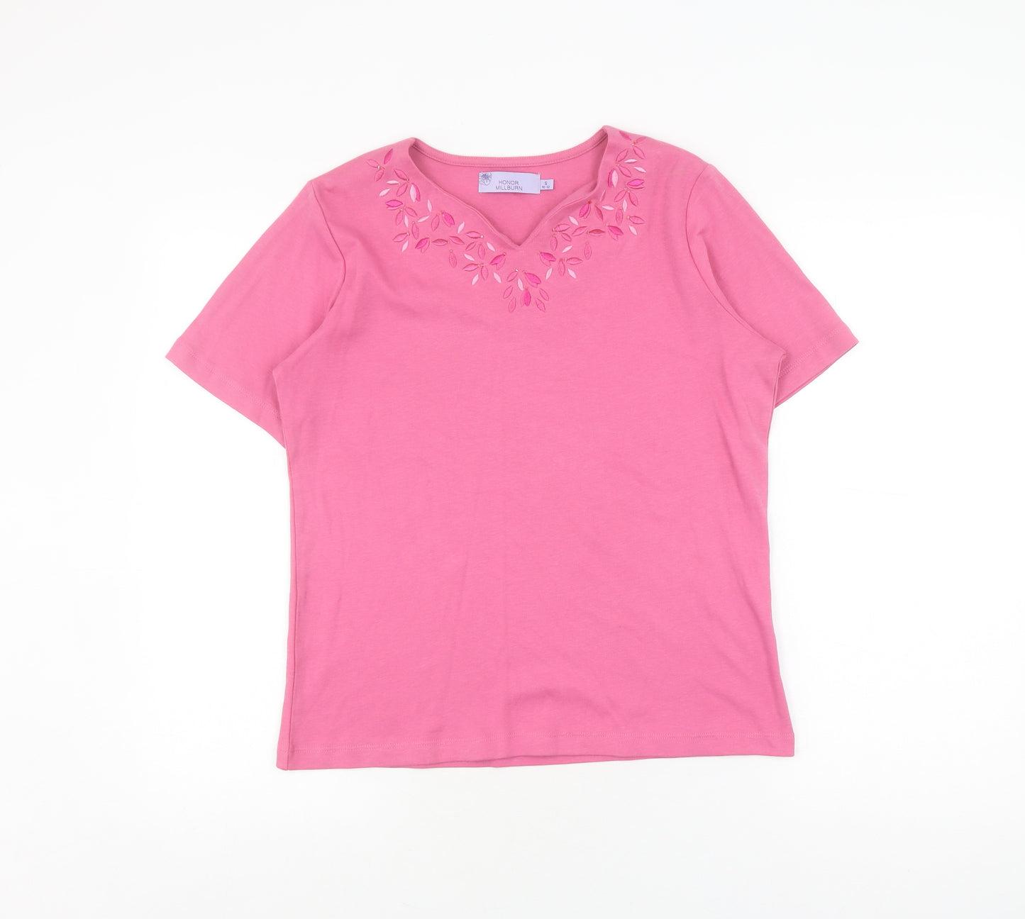 Honor Millburn Women's Pink T-Shirt Size 10-12