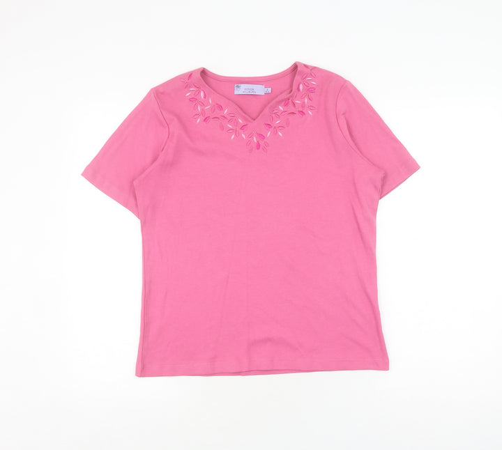 Honor Millburn Women's Pink T-Shirt Size 10-12