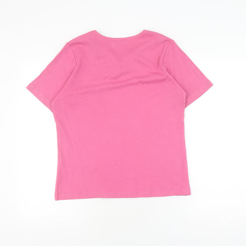 Honor Millburn Women's Pink T-Shirt Size 10-12